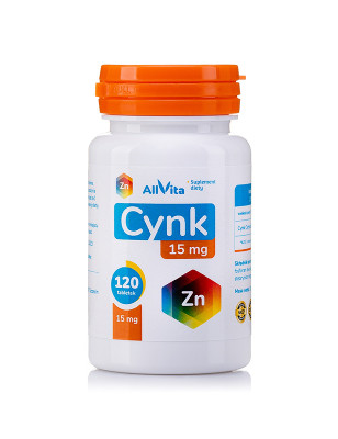 ALLVITA CYNK 15mg - 120tabl