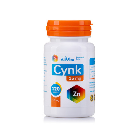 ALLVITA CYNK 15mg - 120tabl