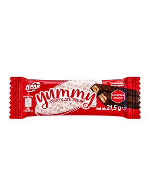 6PAK YUMMY CHOCOLATE BREAK 21,5g