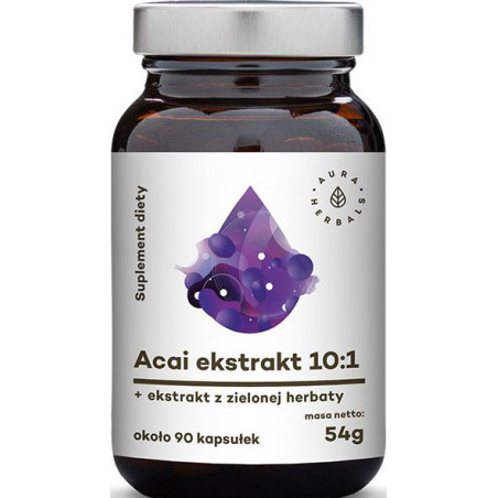 AURA ACAI EKSTRAKT 10:1 90 kaps