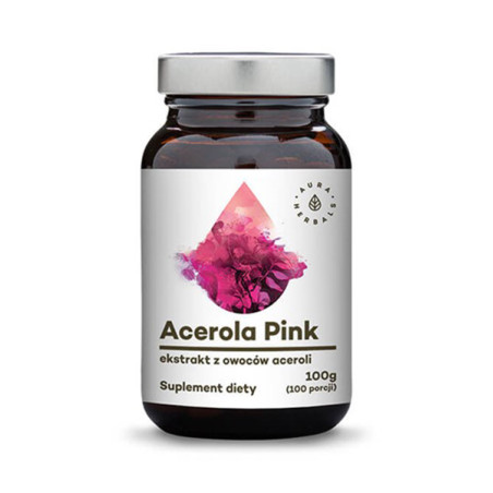 AURA ACEROLA PINK EKSTRAKT Z OWOCÓW 100g