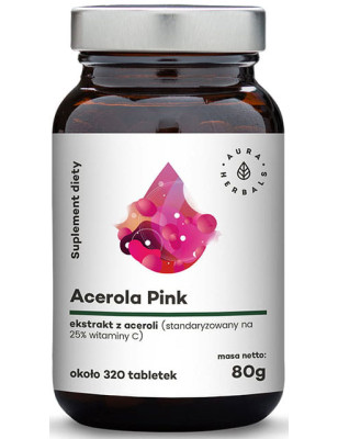 AURA ACEROLA PINK EKSTRAKT 320 tab.