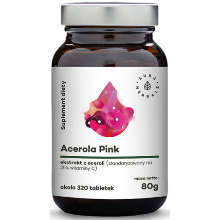 AURA ACEROLA PINK EKSTRAKT 320 tab.
