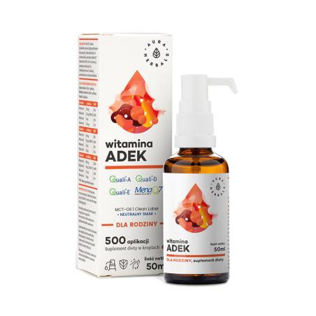 AURA ADEK dla rodziny MCT krople - 50ml