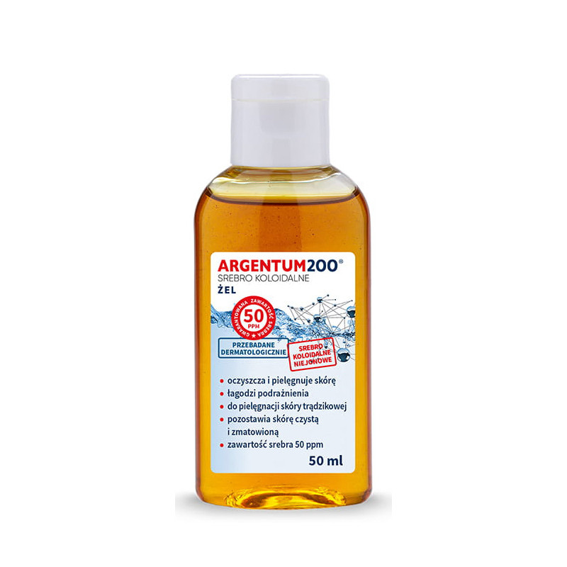 AURA ARGENTUM 200 srebro koloidalne 50ppm - 50ml  AURA ARGENTUM 200 srebro koloidalne 50ppm - 50ml