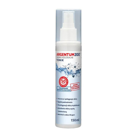AURA ARGENTUM 200 srebro koloidalne 50ppm-150ml 