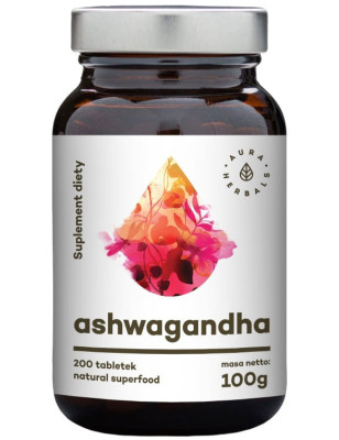 AURA ASHWAGANDHA 100g/200 tabl.