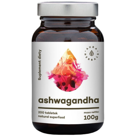 AURA ASHWAGANDHA 100g/200 tabl.