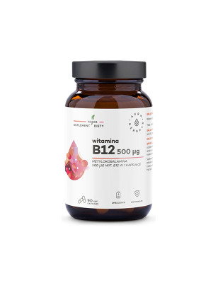 AURA WITAMINA B12 500ug methylokobalamina- 90kaps
