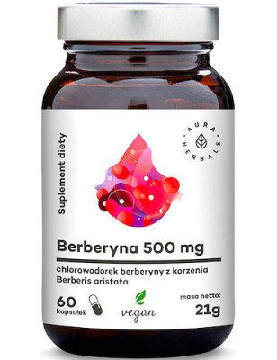 AURA BERBERYNA 500mg 60 kaps.