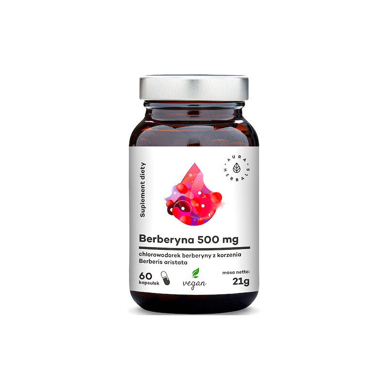 AURA BERBERYNA 500mg 60 kaps.