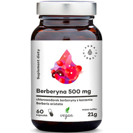 AURA BERBERYNA 500mg 60 kaps.