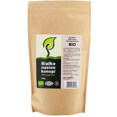AURA BIAŁKO NASION KONOPI 500g BIO