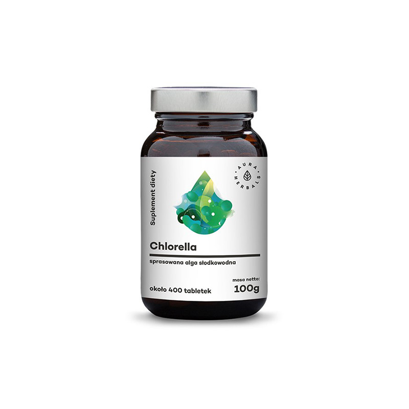 AURA CHLORELLA 2940mg - 400tabl AURA CHLORELLA 2940mg - 400tabl