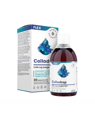 AURA COLLADROP FLEX kolagen morski 5000mg - 500ml 