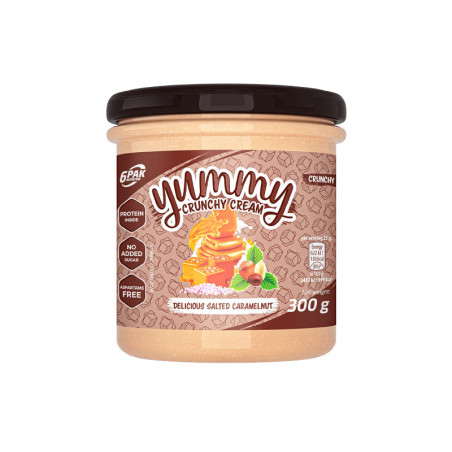 6PAK YUMMY CREAM 300g Delicious Salted Caramelnut