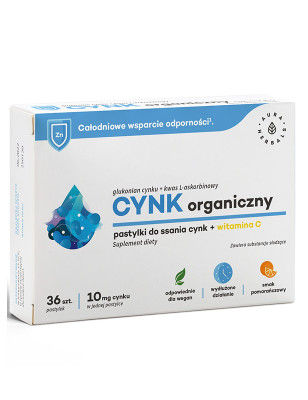 AURA CYNK ORGANICZNY 10mg+WIT. C - 36tabl