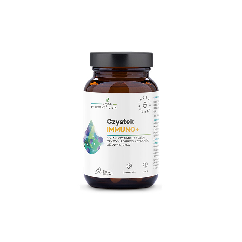 AURA CZYSTEK IMMUNO+ 60kaps AURA CZYSTEK IMMUNO+ 60kaps