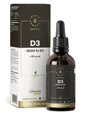 AURA WITAMINA D3 2000 PREMIUM D3V® - 50ml