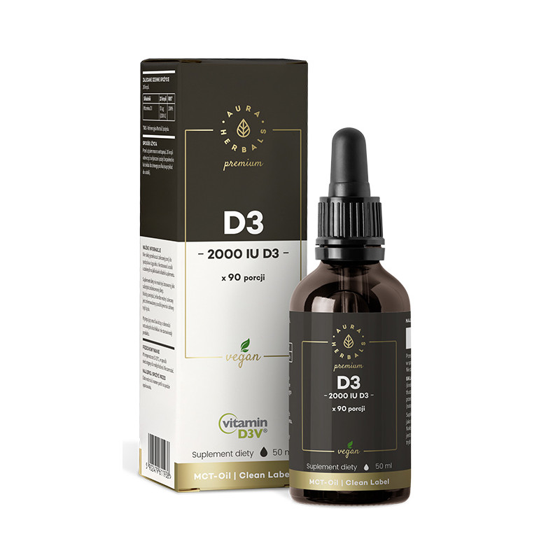 AURA WITAMINA D3 2000 PREMIUM D3V® - 50ml