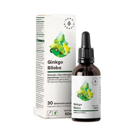 AURA GINKGO BILOBA Miłorząb Japoński 50:1-30ml