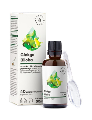 AURA GINKGO BILOBA eks.Mił.Jap.50:1 45mg-50ml