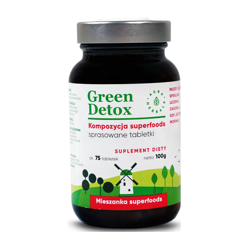 AURA GREEN DETOX 75 tab AURA GREEN DETOX 75 tab