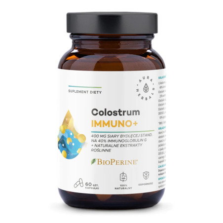 AURA IMMUNO + BIOPERINE 60kaps