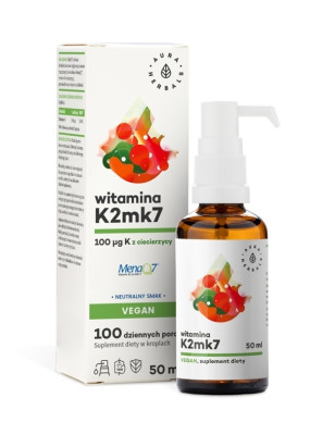 AURA WITAMINA K2 100 mcg Vegan krople 50ml