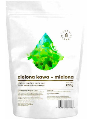 AURA KAWA ZIELONA 250g mielona