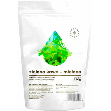 AURA KAWA ZIELONA 250g mielona