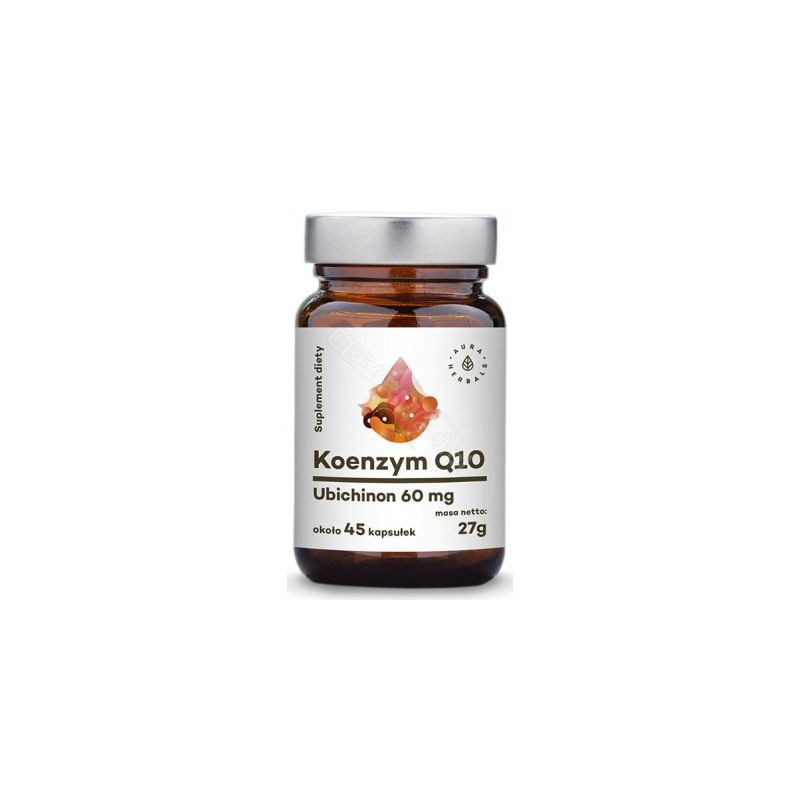 AURA KOENZYM Q10 UBICHINION 60mg - 45 kaps AURA KOENZYM Q10 UBICHINION 60mg - 45 kaps