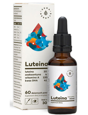 AURA LUTEINA+WITAMINA A+DHA+ZEAKSANTYNA 30 ml
