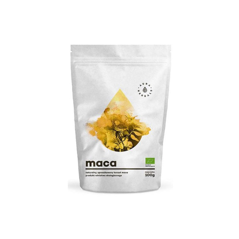 AURA MACA BIO korzeń w proszku 100g AURA MACA BIO korzeń w proszku 100g