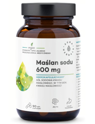 AURA MAŚLAN SODU 600mg - 90 kaps