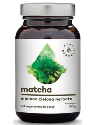 AURA MATCHA 100% zielona herbata w proszku 60g