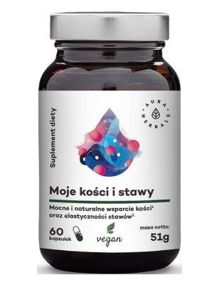 AURA MOJE KOŚCI I STAWY - MOCNE WSPARCIE 60kaps