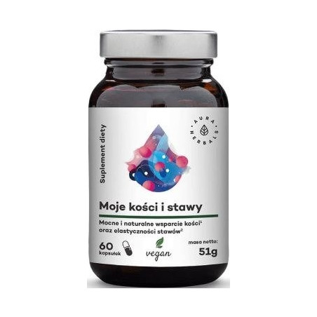 AURA MOJE KOŚCI I STAWY - MOCNE WSPARCIE 60kaps
