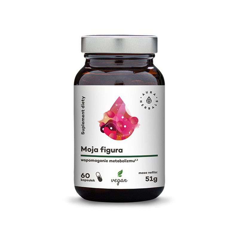 AURA MOJA FIGURA WSPOMAGANIE METABOLIZMU 60kaps AURA MOJA FIGURA WSPOMAGANIE METABOLIZMU 60kaps