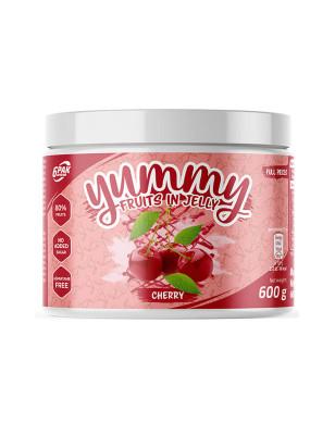 6PAK YUMMY FRUITS IN JELLY 600g cherry
