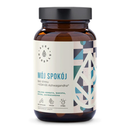 AURA MÓJ SPOKÓJ BEZ STRESU+ KSM-33 ASHW.-  60 kaps