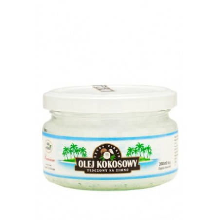 AURA OLEJ KOKOSOWY 200ml ORGANIC BIO NIERAFINOWANY