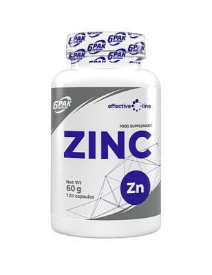 6PAK EL ZINC 120 kaps