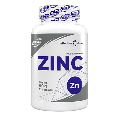 6PAK EL ZINC 120 kaps