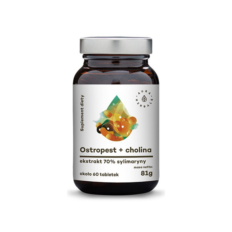 AURA OSTROPEST PLAMISTY 850mg+CHOLINA 60tabl AURA OSTROPEST PLAMISTY 850mg+CHOLINA 60tabl