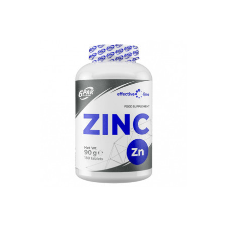 6PAK ZINC 180tabl