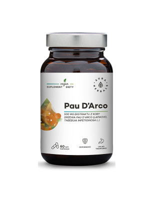 AURA PAU D'ARCO EKSTRAKT Z KORY 500mg-60kaps
