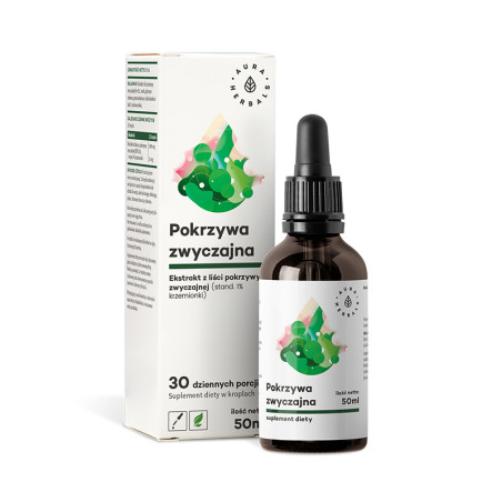 AURA POKRZYWA ZWYCZ. EKS.Z LIŚCI 10:1 -1000mg-50ml