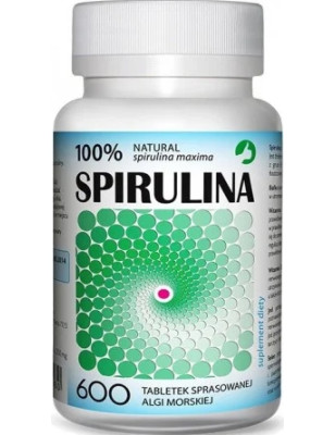 AURA SPIRULINA 600 tab