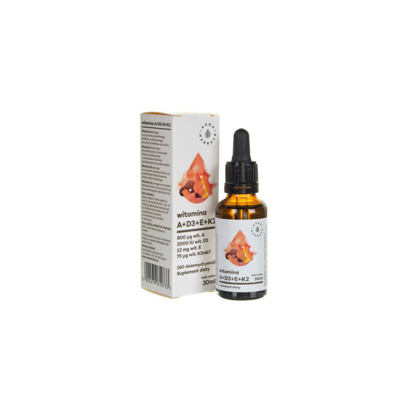 AURA WITAMINA A+D3(2000IU)+E+K2MK7-30ml AURA WITAMINA A+D3(2000IU)+E+K2MK7-30ml